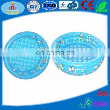 Inflatable Round Swimming Pool With Crystal Bottom