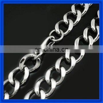 china factory cheap fashion Steel Jewelry Big Chains