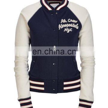 Pink Women's varsity jacket