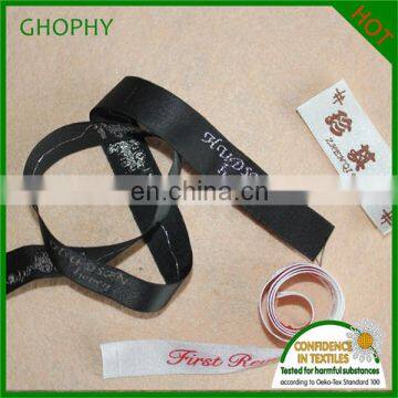 Cheap Garment Damask Woven Label for Shirt photo-3