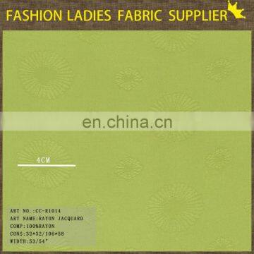 New pattern rayon fabric wholesale,100%rayon jacquard fabric lady rayon fabric wholesale