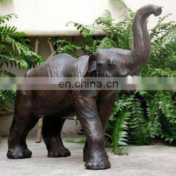 Leather Elephant Trunk Up