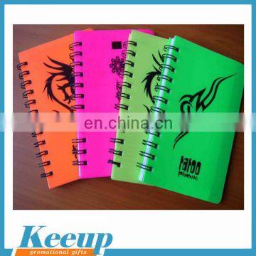 Printed Hard Paper Cover Promotional Notebook With Spiral Bound photo-2