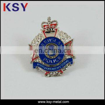 2013 high quality large metal badges and pins