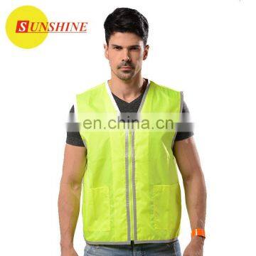 road safety vest fluorescent reflective safety vest