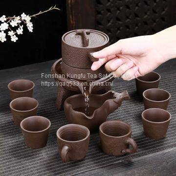 Full Automatic Purple Sand Stone Grinding Kungfu Tea Ware. photo-2