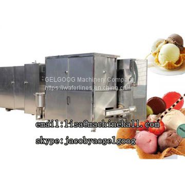 Full Automatic Waffle Bowl Production Line|Ice Cream Cone Machine