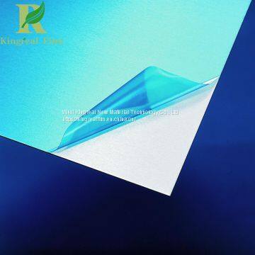 Clear Blue Самоклеящаяся ПЭ защитная пленка из нержавеющей стали