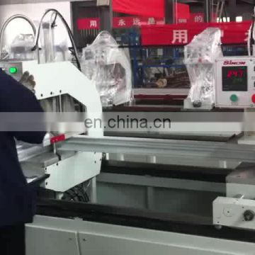 High Working Efficiency 2-head PVC Window Fabric Welding Machine/PVC Window Welding Machine