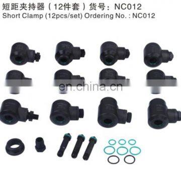 BJAP Common rail tools ,Short Clamps with 12pcs for OIl Collector