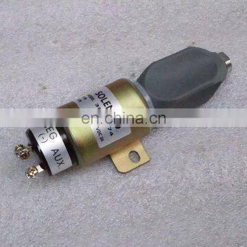 6BT5.9 diesel engine parts 24v dc stop solenoid valve 3864274