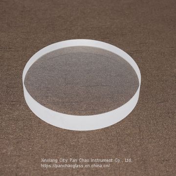 Clear High Temperature glass round disc Quartz Sight Glass Plate wholesale price