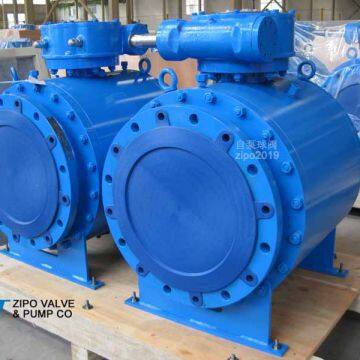 3-piece Forged Body Trunnion Mounted Ball Valve photo-2