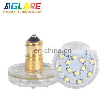 E14 AC60V white color amusement led light for park rides decoration