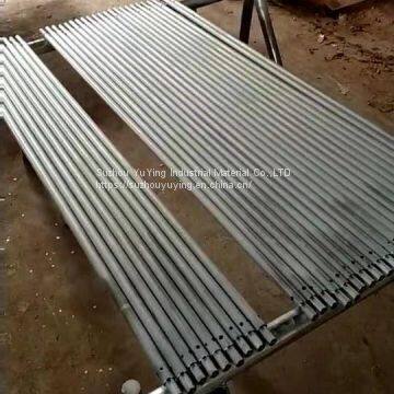 Steel Conveyor Roller For Wrapped Kelvar for Glass Tempering Machine Used in Cooling Part