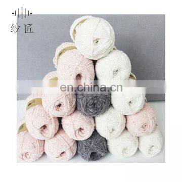 Best selling custom 4NM/1 100% polyester chenille yarn fancy yarn knitting yarn