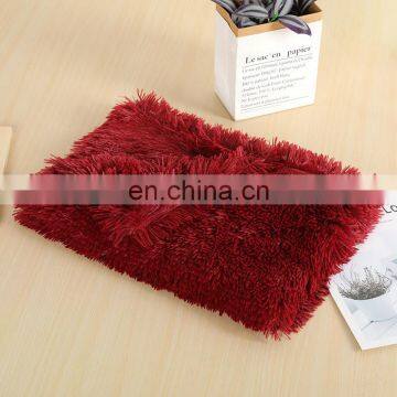 China Round Dog House Cat Mat Manufacture Sale Fluffy Pet Dog Pet Blanket Luxury photo-3