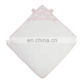 100% Cotton Cute and Comfortable Wearable Hooded Bath Towel Animal Baby Hooded Towel