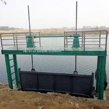 Screw Hoist for Lifting Sluice Gate Worm-Type Open-Close Machine Dam Gate Dam Hoist photo-5