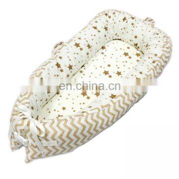 Baby Lounger,Newborn Baby Bassinet,Portable Super Soft Cosleeping Baby Bed photo-5