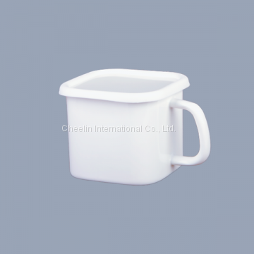 Enamel Carbon Steel Food Storage Miso Pot