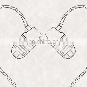 Feixin 10 Years Odm & Oem Manufactory Mobile Phone Accessories Wired Earphone China Wire Control Headset Wired Headphone Earbuds