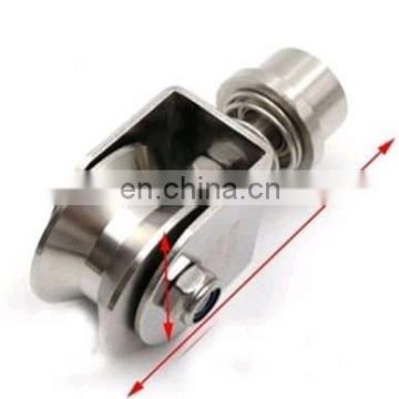 58*30*118 mm with spring  V groove sliding gate castor roller wheel