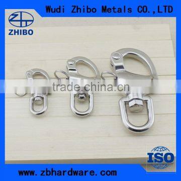 China Supplier stainless steel material quick release eye swivel snap shackle