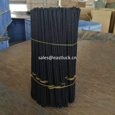 Dyed Black Diffuser Reeds, Round Rattan Core Sticks photo-5