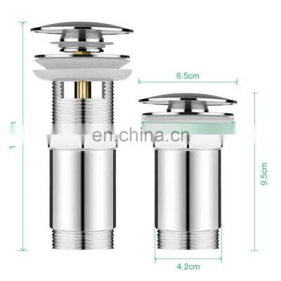 Vessel Bathroom Slivery Luxury Pop up Drain Waste photo-3