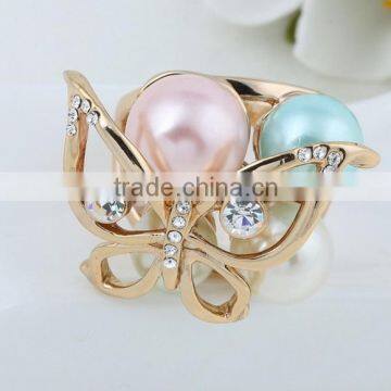 True Eyelash Evil Eye Ring Elastic Finger Ring Jewelry Factory Direct Sale Anillo Animal Mariposa photo-2