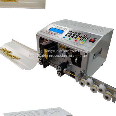 Automatic Flat Sheathed Wire Strip and Twist Machine photo-2
