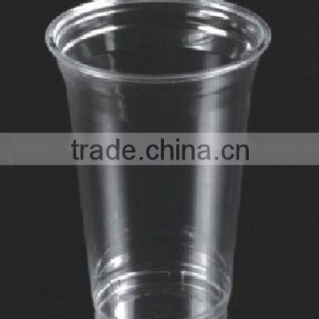 PET take away cup 20oz/600ml, clear plastic cup, cold beverage cup