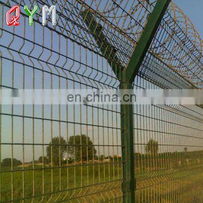 Galvanized Steel Welded Mesh Fencing Airport Fence