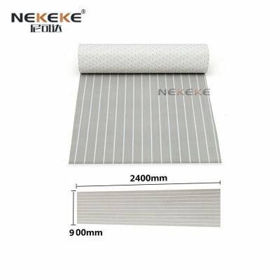 Nekeke EVA Foam Deck Pad Faux Synthetic Teak Sheet Boat Yacht Decking Teak Decking for Boats Price photo-4