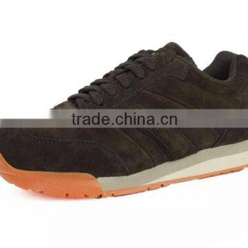 Suede Leather Anti Shock Casual Style Women Safety Shoe photo-2