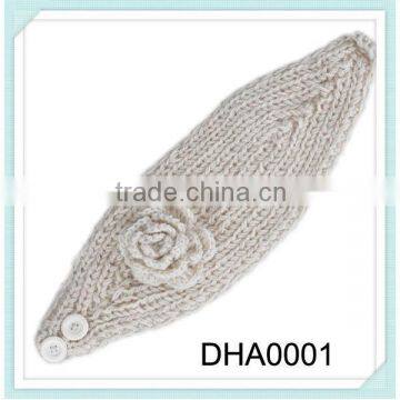 fashion knitted hair hoop