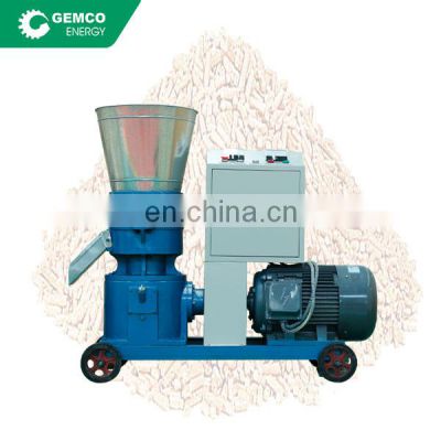 diesel powered hard wood chip pelleting press machine