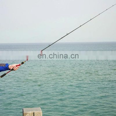 high quality 2 section GW travel carbon fiber fishing tackle lure rod long casting rod