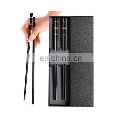 custom logo tableware anti-hot colorful engraved personalized bulk sustainable reusable plastic chopsticks