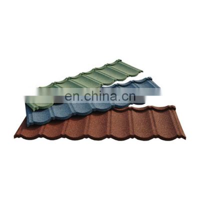 Free Sample Long Span Different Types Shingle Stone Coated Aluzinc Metal Roofing Tile