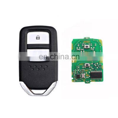 Keyless Go 2 Buttons 433 Mhz 47 Chip Car Remote Smart Key Fob Fit For Honda Vezel Auto Key