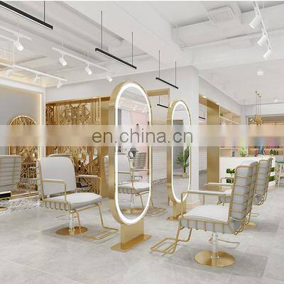 Hair Salon Station Mirror Coiffeur Miroir Mural Full Body Long Mirror Hair Salon Mirrors photo-2