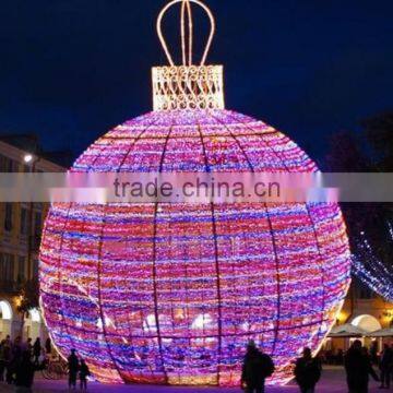 2015 giant light ball outdoor christmas decoration