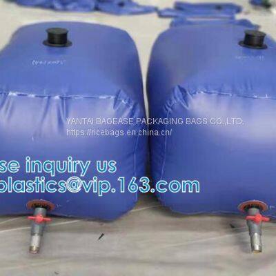 Flexible Pillow Water Tank Collapsible Oil Bladder Plastic Tank, Liquid Storage Tank, Flexible Tank, Cube, Marine