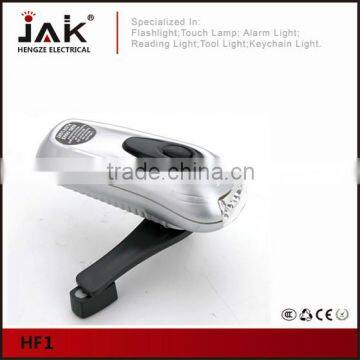 JAK HF1 3 LED Dynamo Rechargeable Flashlight