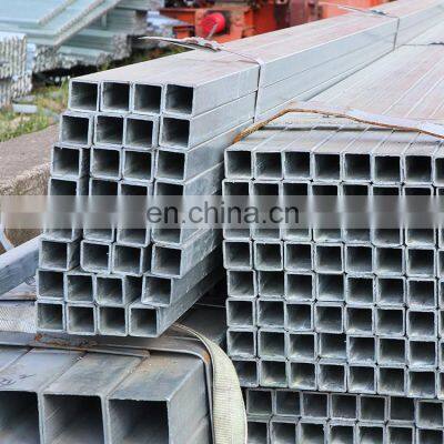 Hot selling galvanized steel hot dipped square pipe tube for sale