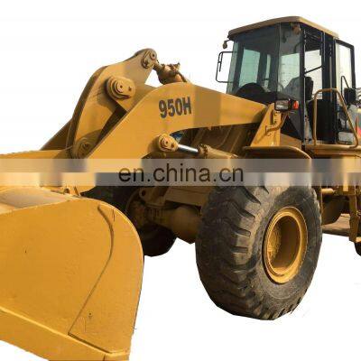Second Hand Caterpillar 950h Loader , CAT 950f 950h Wheel Loader in Stock , Japan Cat Used Front Loaders