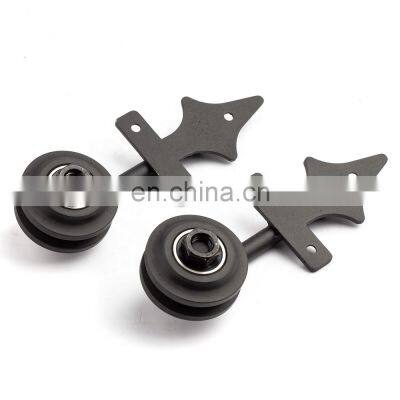 Antique Classical Decorative Door Adjustable Slider Track Interior Sliding Barn Door Hardware photo-4