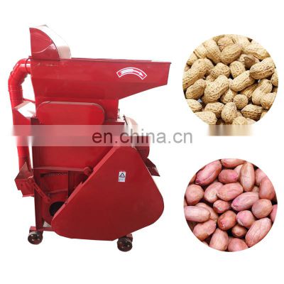 India groundnut decorticator thresher peeling peanut shell removing small peanut sheller machine